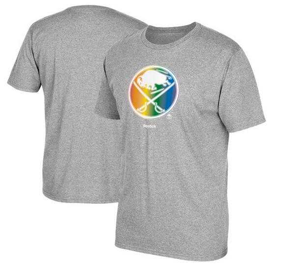 Men's Buffalo Sabres Gray Reebok Rainbow Pride Short Sleeve T-Shirt FengYun,We sell and wholesale Men's Buffalo Sabres Gray Reebok Rainbow Pride Short Sleeve T-Shirt FengYun on line form chian!